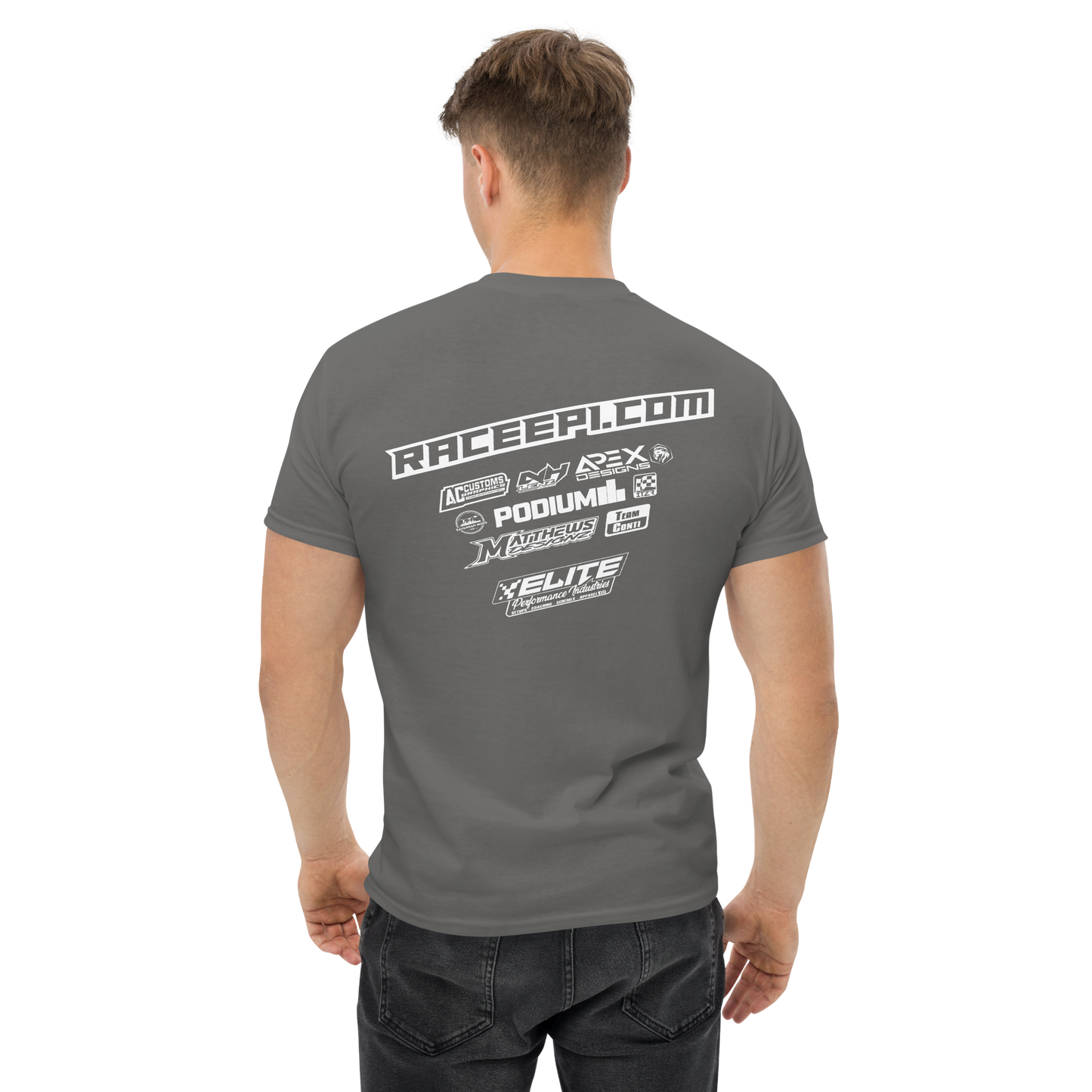 Men's EPI Sponsor Tee (White lettering)