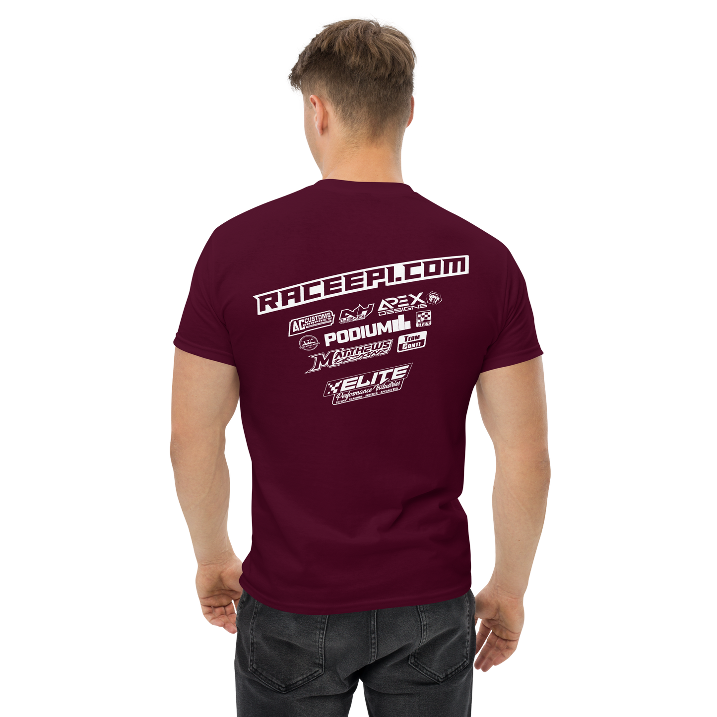 Men's EPI Sponsor Tee (White lettering)
