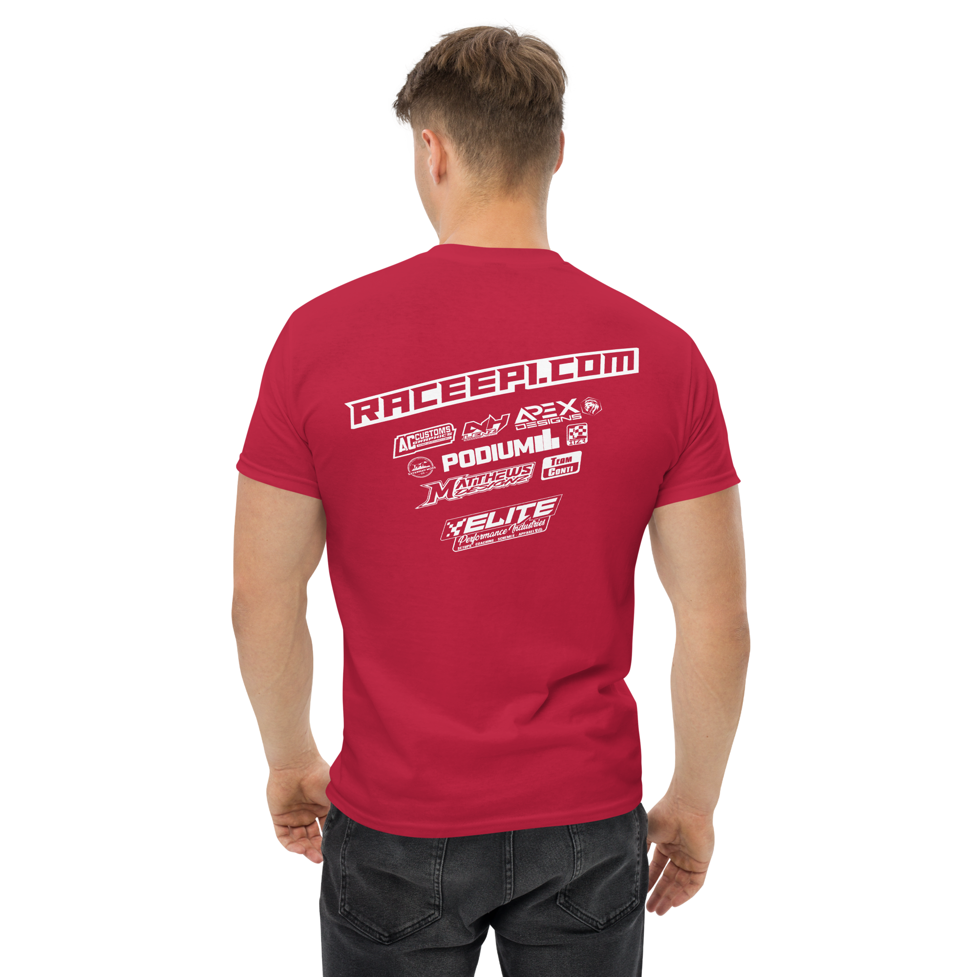 Men's EPI Sponsor Tee (White lettering)