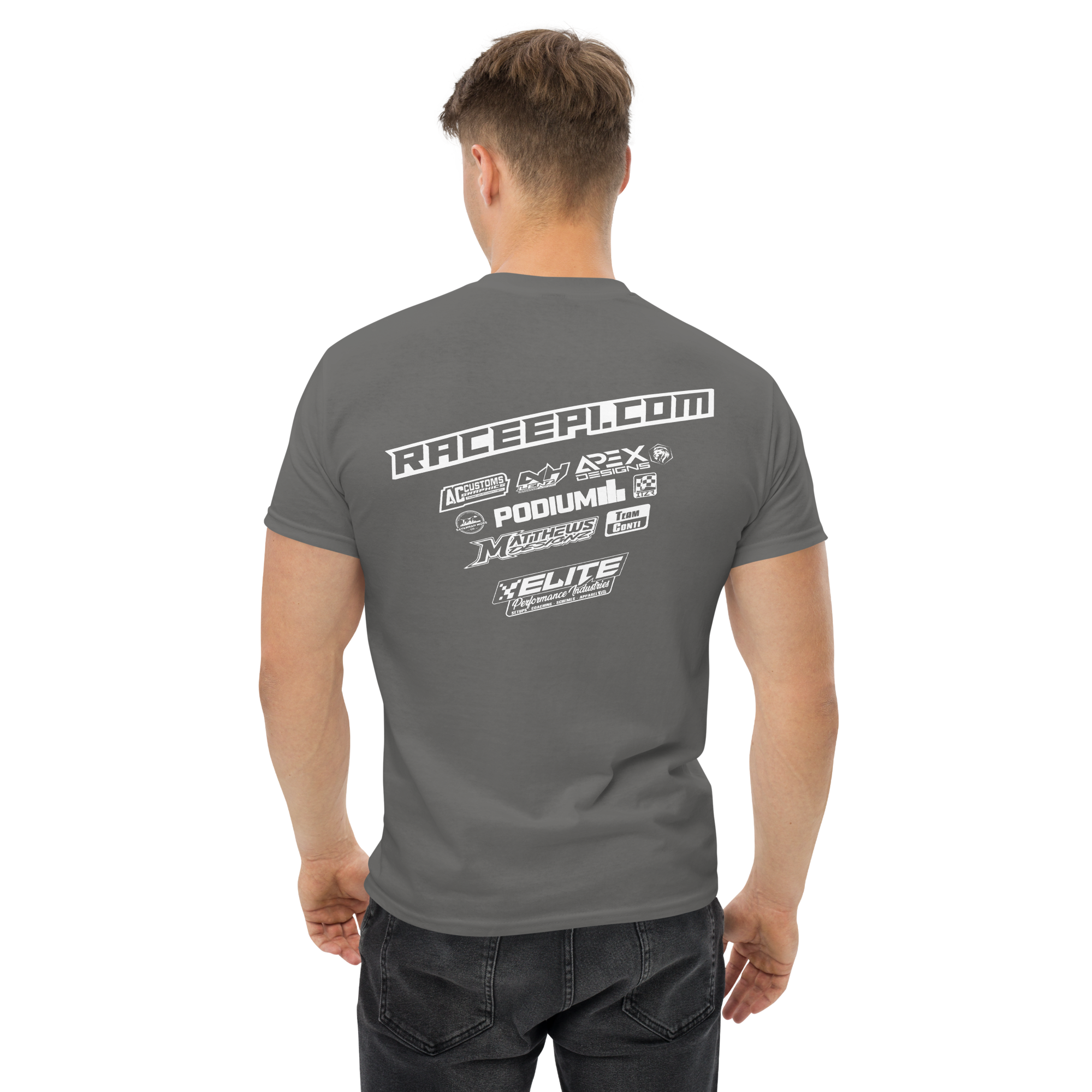 Men's EPI Sponsor Tee (White lettering)