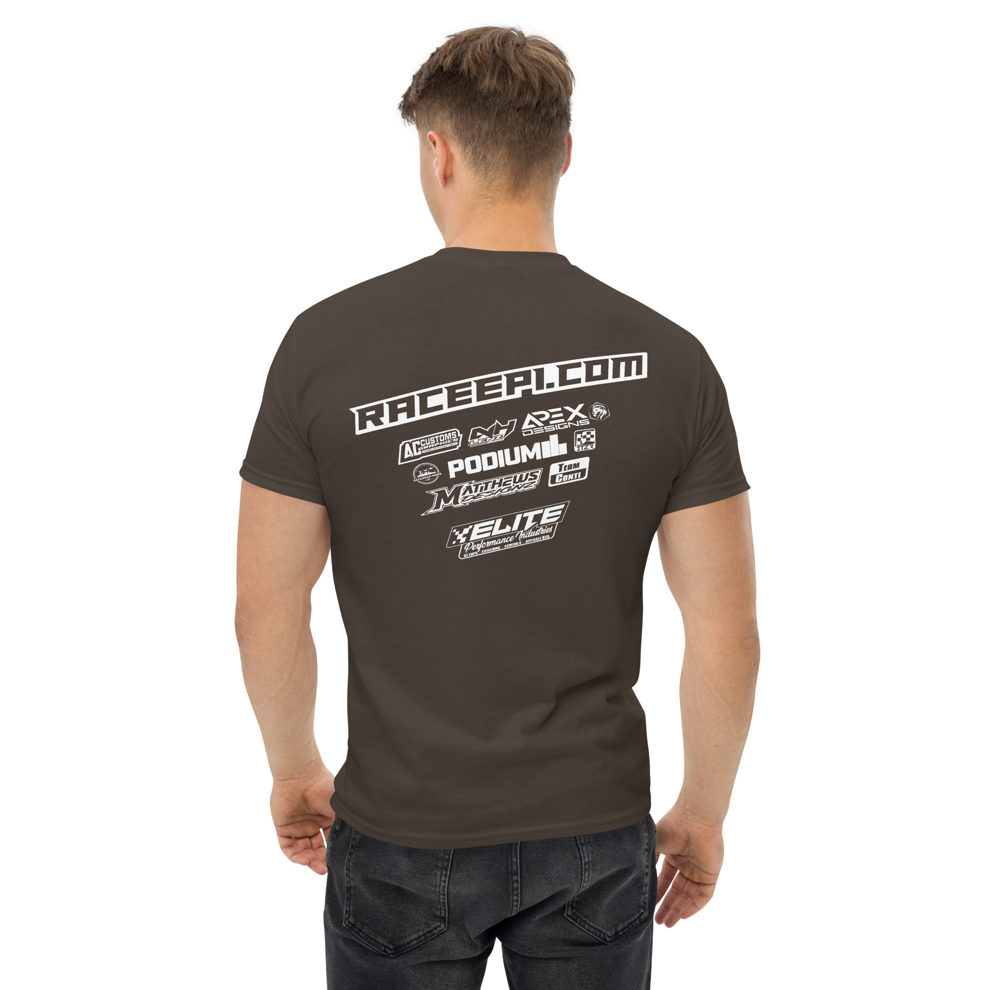 Men's EPI Sponsor Tee (White lettering)