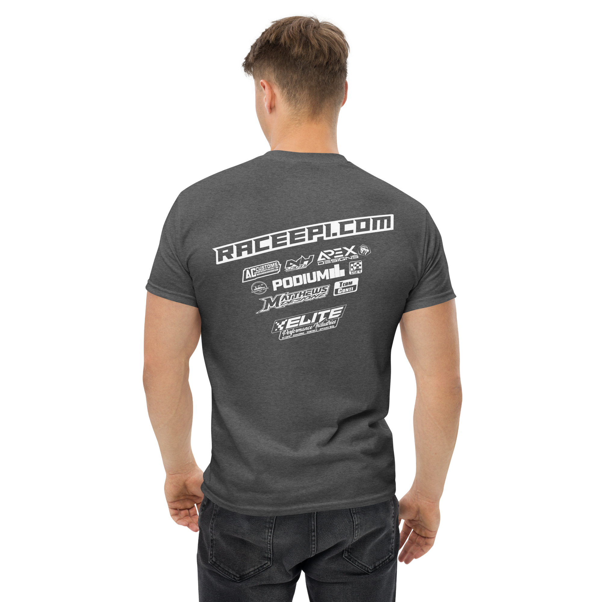 Men's EPI Sponsor Tee (White lettering)