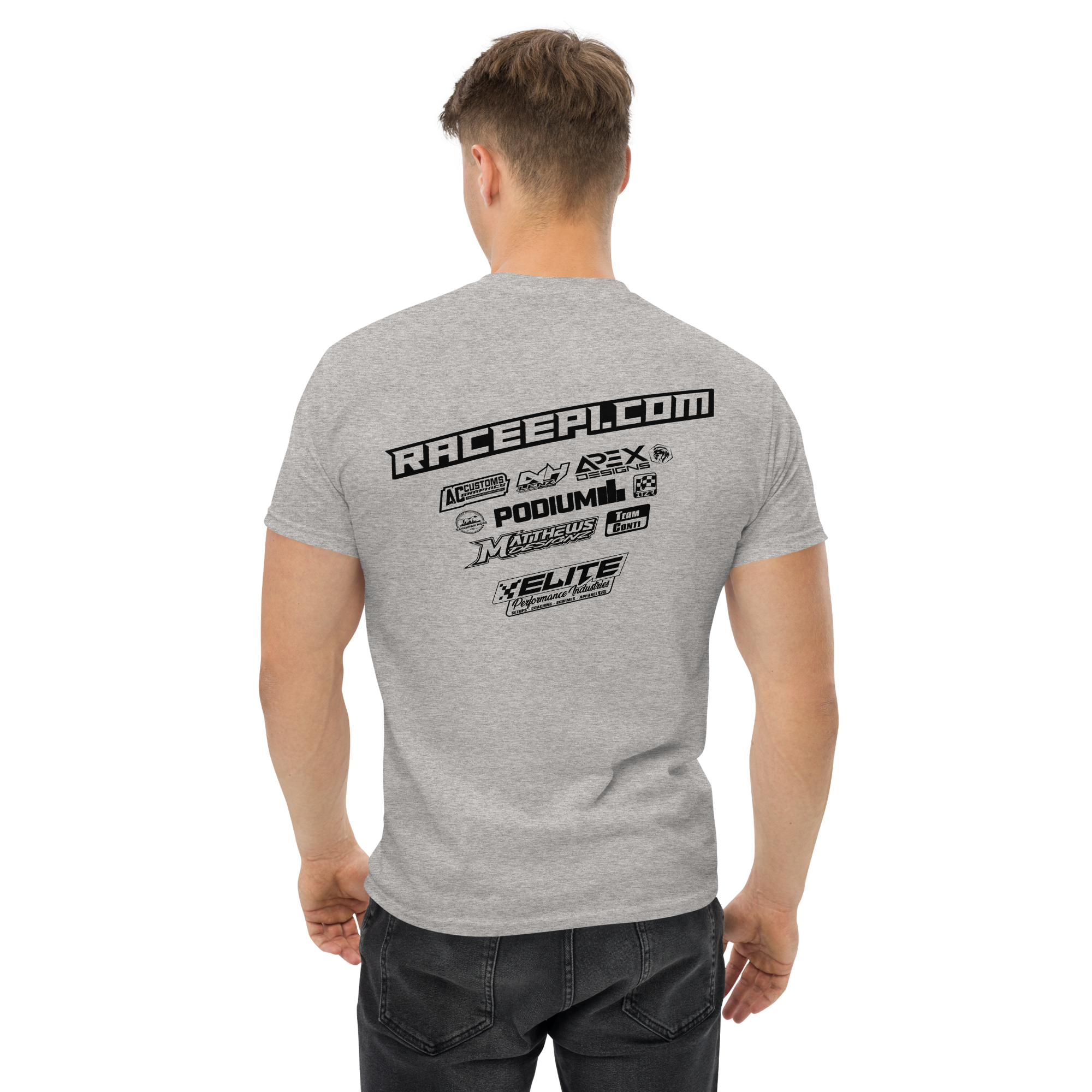 Men's EPI Sponsor Tee (Black lettering)