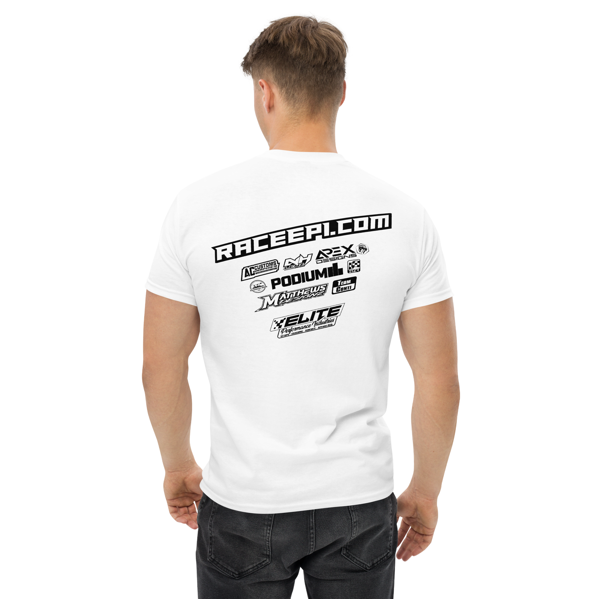 Men's EPI Sponsor Tee (Black lettering)