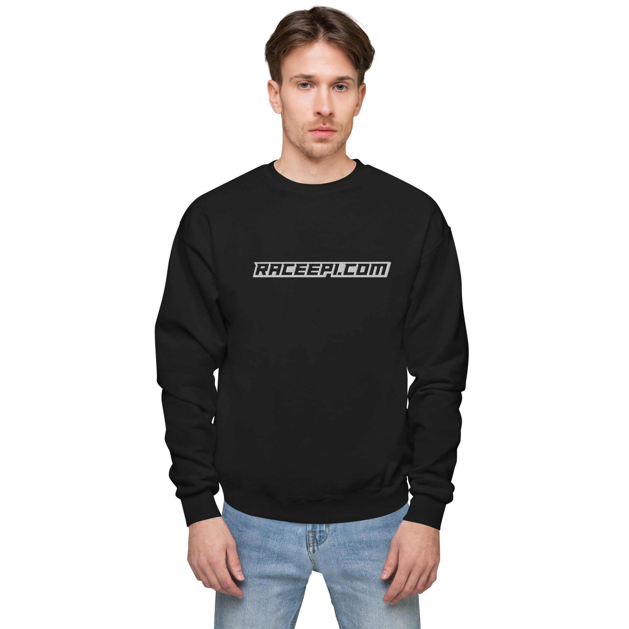 EPI fleece embroidered sweatshirt