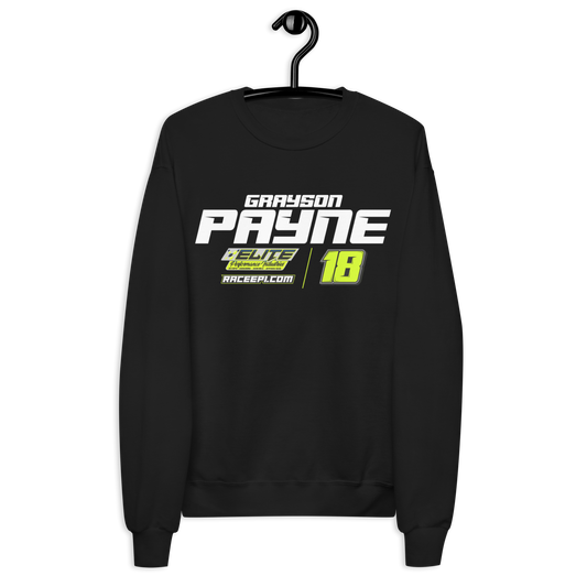 Unisex Grayson Payne Racing fleece sweatshirt