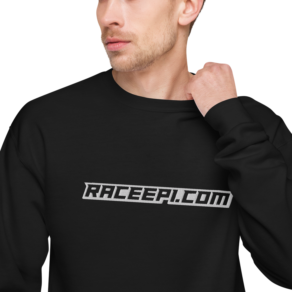 EPI fleece embroidered sweatshirt