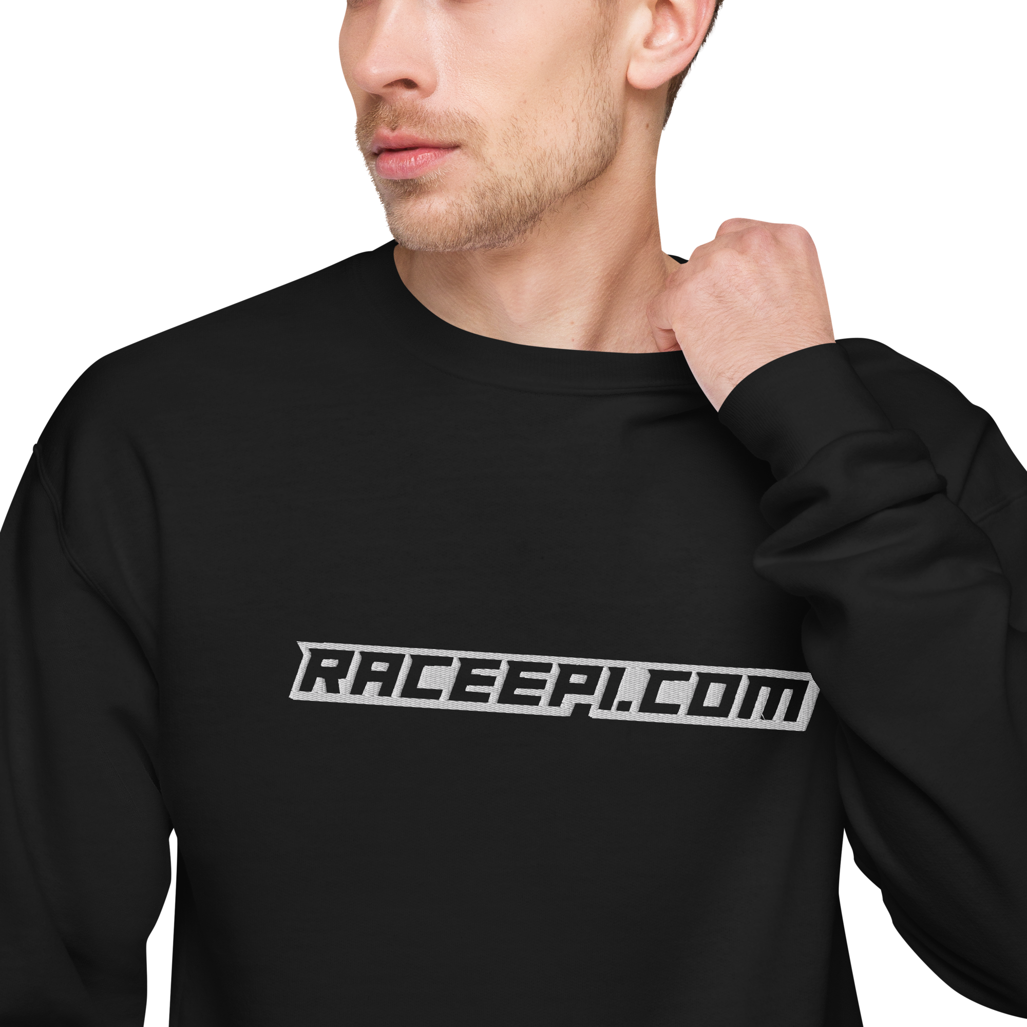 EPI fleece embroidered sweatshirt